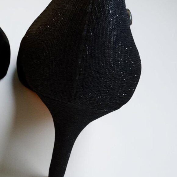 Life Stride Black Glitter Pumps Size 7M - Picture 2 of 4